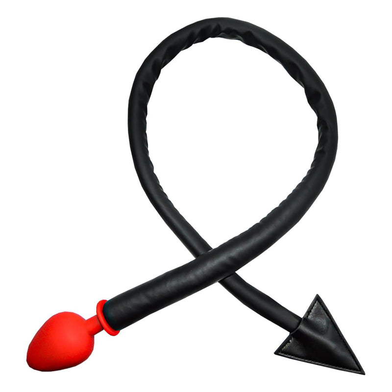 Silicone Butt Plugs With Devil Tail Cosplay Anal Plug Anal Tail Sex Toys Smooth Long Anal Butt Plug Anal Trainer Toys Sexy Role Play Buttplug Anal Toys Anal Sex Trainer