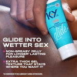 Jelly Personal Lubricant, Body-Friendly Water-Based Formula, Safe For Anal Sex, Safe To Use With Latex Condoms. Glide Into A Wetter, Better Experience Every Day. For Men, Women, Couples, 4 Fl Oz