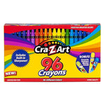 Cra-Z-Art 96-Count Crayons in Flip-Top Box with Built-In Sharpener