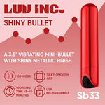 Shiny Bullet Vibrator Super Strong Clitoral Nipple Stimulator Adult Toys For Female With 10-Modes, Usb Rechargeable Waterproof Dildo, Sex Toys For Women Anal And Vaginal Big-O Massager