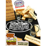Homeware Deluxe Drunken' Tower The Grab A Piece Adult Party Game With Exclusive Storage Bag - Adult Party Game