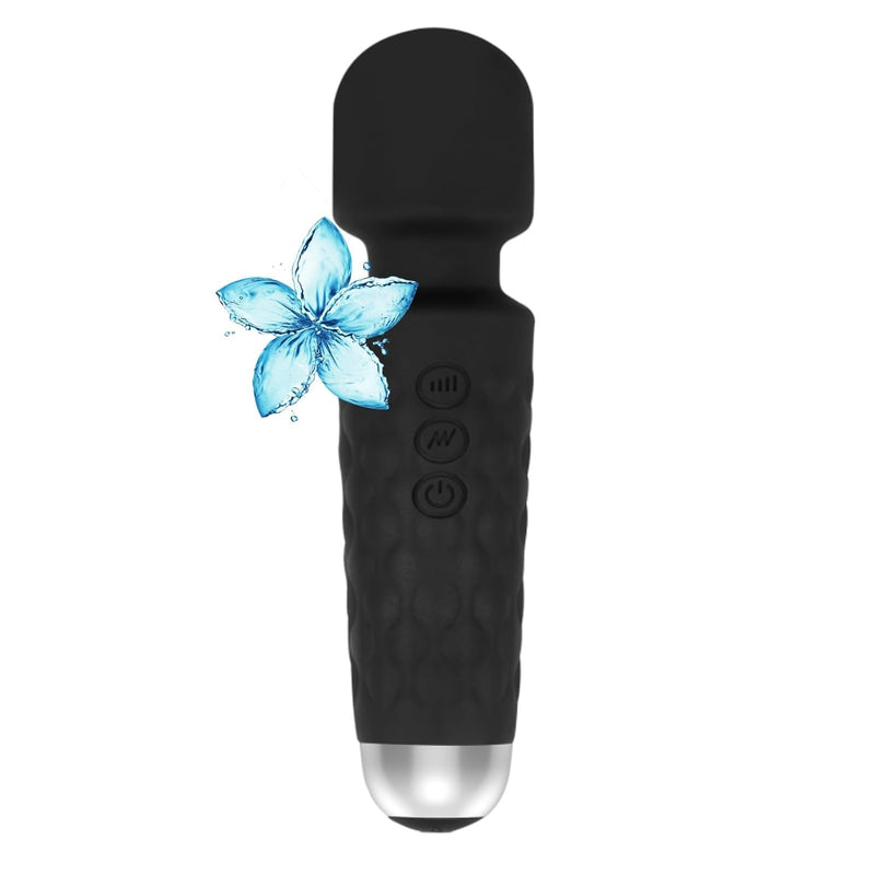 Clitoral Stimulator Female Adult Sex Toys 360-Degree Rotation Clit Stimulator Vibrator Quiet Waterproof Rechargeable Mini Massager 20 Modes Of 8 Speed Power Motors Gift For Women (Black)