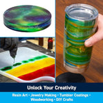 24-Color Concentrated Alcohol Ink Set for Epoxy and UV Resin Art Projects