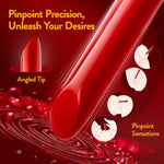 - Blush Oh My Gem - Desire 5 Inch Clitoral Bullet Vibrator - 10 Rumbotech Vibration Modes - Ipx7 Waterproof & Usb Rechargeable - Pocket-Sized, Travel-Friendly - Adult Sex Toy - Red