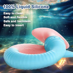 Anal Toys Long Dildo,11.4 Inch Fantasy Dildos For Prostate Massager & Anal Training,Luminous Monster Dildos With Knot, Silicone Thin Dildo Adult Sex Toys & Games For Women Men Beginner