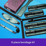 Bondage Boutique BDSM Sex Kit for Couples, 6 Piece Set