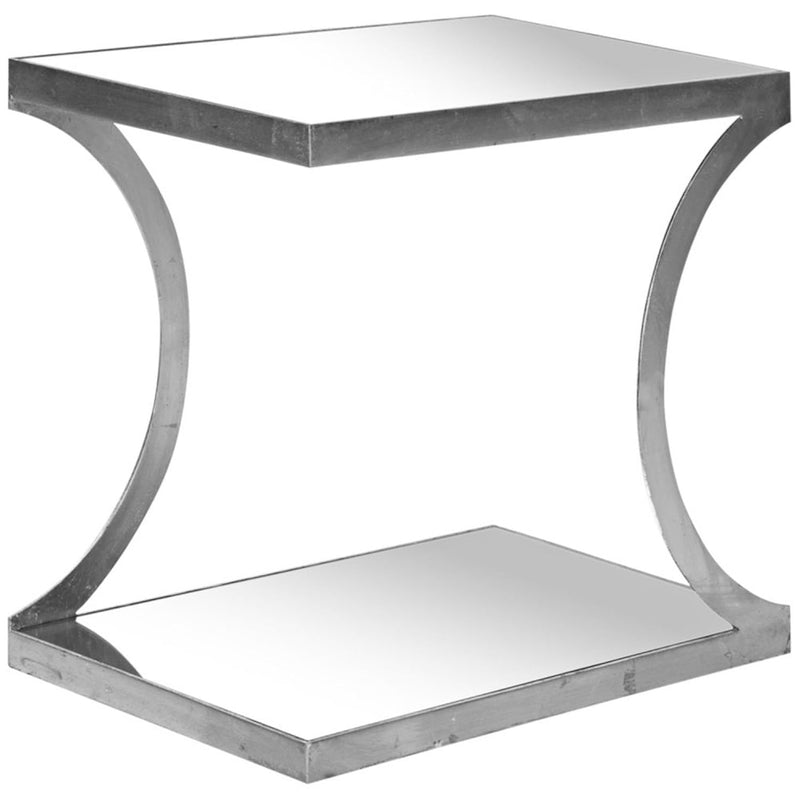 Home Collection Sullivan Silver Accent Table
