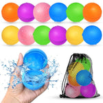 12 Pcs Reusable Water Balloons for Kids Ages 3-12, Summer Outdoor Toys
