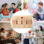 Date Night Dice - 5 Pc Sex Dice Game Set Date Night Ideas, Food Decision Dice Fun Night Dating Decision Dice, Adult Sex Game Dice Adults Bedroom Sexual Games Toys Gift