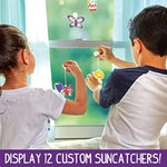Create Your Own Window Art Kit for Kids, Makes 20+ Projects with Suncatchers
