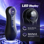 Male Masturbator Penis Pump, Sex Toys For Men With 4 Suction & 9 Vibration Modes, Hands-Free Male Sex Toy With Led Display, Adult Toys, Mens Sex Toys, Pumps & Enlargers For Men'S Pleasure