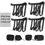 Bdsm Sex Bed Bondage Restraints Kit Set Toys Sex Straps Cuffs Thigh Restraints Bondage Gear & Accessories Restraints For Ankles And Wrists Bar Sexy Handcuffs Hand Cuff Set For Adults Bedroom Sweater