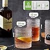 Vintage Hobnail Drinking Glasses Set of 8, 12 oz Highball Glasses & 10 oz Cocktail Glasses Set, Kitchen Water Glasses Cup, Bar Tumbler Glassware Set for Beer, Juice, Cocktail, Whiskey, Milk