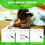 Educational Toy for Preschoolers: Draw and Trace Numbers for Girls and Boys Aged 3-6