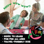 Uproar! Family Sound-Matching Card Game – Hilarious Fast Game For Kids 7+, Parents & Teens | Easy To Learn, 2–6 Players, 10–20 Min | Travel-Size | Great For Family Game Night & Stocking Stuffers