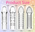 Ultra - Standard Fit Condoms - 4 Count [A New Experience with Your Partner] Transparent