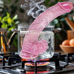 2.2" Wide Ultra-Thick Giant Dildo, 15" Realistic Huge Dual-Layer Silicone Dildo With Strong Suction Cup, Xxl Extra-Large Anal Fat Penis For G-Spot Stimulation Premium Life Like Toy For Men And Women