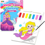Princess Watercolor Painting Books for Toddlers, Educational Art Sets