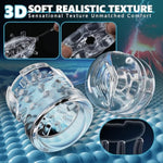 Automatic Male Masturbator Mens Sex Toys - Penis Pump Sex Toy For Men With 10 Vibration & 5 Thrusting Rotating Modes, Pocket Pussy Electric Male Stroker Toy Adult Toys (Black+Red)