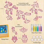 DIY Unicorn Suncatcher Kit, 16 Pieces, Mess-Free, USA Made