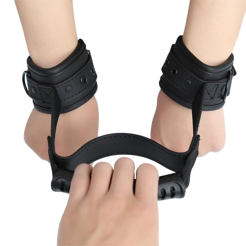 Adult Leather Sm Bdsm Handcuffs Bondage Erotic Sex Toy For Women Couples Handcuffs Restraint Set Fetish Slave Role Play Sex Toy Adjustable Hand Restraints Bondage Set