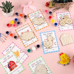 24 Sets Valentine's Day Gifts for Kids Farm Animals