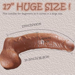 17" Giant Dildo + 13" Dildo