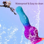 ?8.66 Inch Simulated Silicone Dog Dick Dildo With Powerful Suction Cups, Giant Realistic Anal Dildo Toy, Glow In The Dark Dildo, G-Spot Stimulation For Men, Women, Couples And Homosexuals