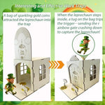 St. Patrick's Day Leprechaun Trap Kit for Kids - Wood DIY Catch a Leprechaun Kit