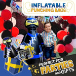 Ninja Toy 47 Inches -Kids Punching Bag | Already Filled With Sand| Bop Bag | Inflatable Bopper | Boxing | Ninja Birthday Party | Party Decorations | Punching Bag For Kids- (Nobi)