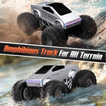 Remote Control Car, 1:16 Monster Truck Toys For Boys Rc Cars, 2.4Ghz Waterproof Rc Trucks,4Wd All Terrain Off-Road Rc Car, Kids For Boys Girls Age 5+ Years Old