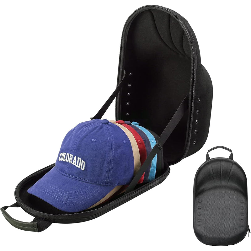 Hat Travel Hard Case, Hat Carrier Storage Bag For Baseball Caps, Hat Organizer B