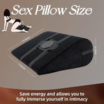 Foam Positioning Pillow with Suction Cup Toy Mount & Adjustable Nylon Straps