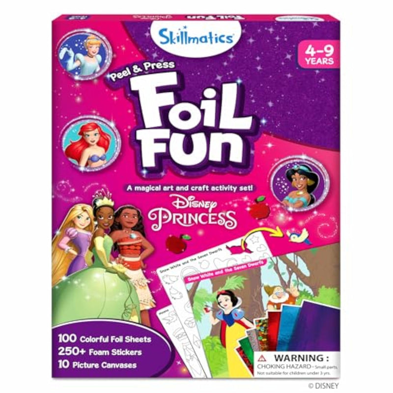 Disney Princess Foil Art and Craft Kit for Kids