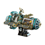 3D Wooden Space Station Model Kit for Adults DIY Assembly