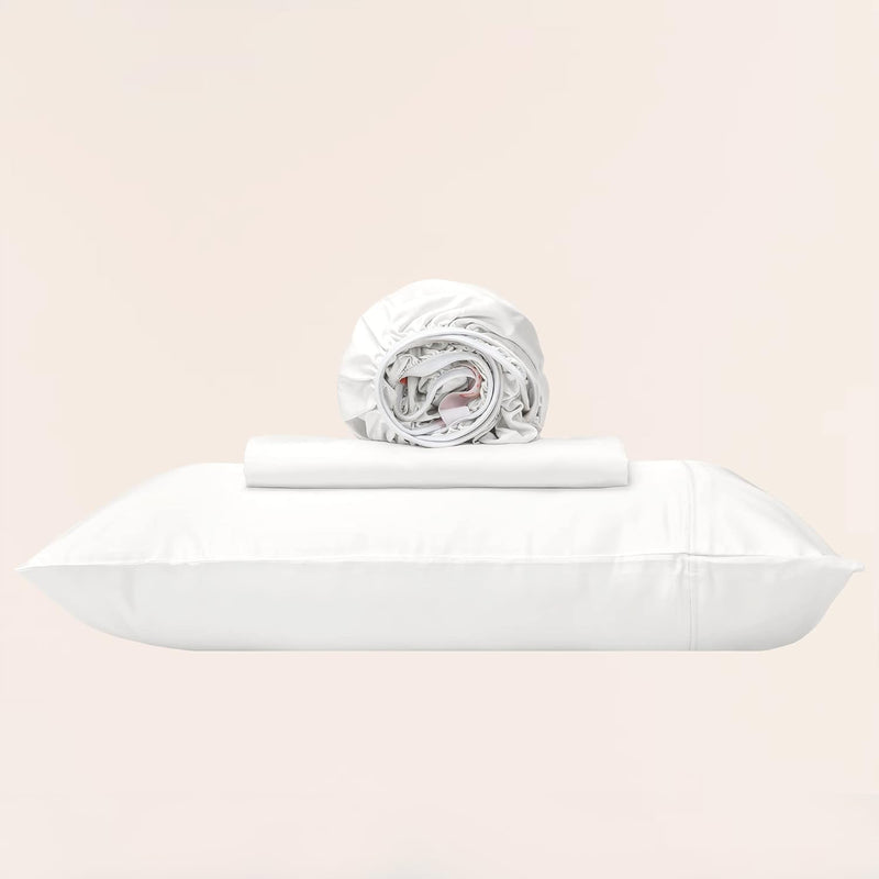 Twin Size Bed Sheets 4 Piece Set, Super Soft Bamboo Sheets, Cooling For Hot Sl