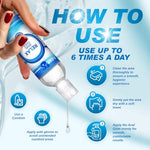 Relax WaterBased Glide,Unscented,Fragrance Free Lubricant-4 oz
