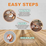 Unicorn Face Natural Stone Mosaic Craft Kit by Continuum Games