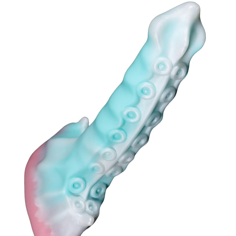Monster Tentacle Dildo Adult Sex Toy- 8 Inch Silicone Dildo For Vaginal G-Spot Or Anal Play,Thick Realistic Dildo & Prostate Massager With Suction Cup For Hands-Free Play For Men Women Couples