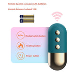 Bullet Vibrator Egg Vibrator With Heating Remote Contorl Silicone Rechargeable 10 Vibration Frequencies Wearable Sex Toy For Women And Couples