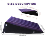 2-Piece Inflatable Sex Cushion Set – Versatile Wedge & Ramp for Couples' Support