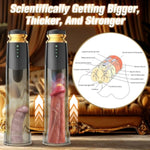 Electric Penis Pump Male Sex Toys, Equipped With 5 Pressure And 5 Suction Training Modes, With Two Silicone Penis Rings, Vacuum Enlargement And Lengthening Pump, Used For Ed In Adult Men