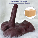 Dildo Torso Male Sex Doll For Women Masturbation, Tpe Sexdoll Flexible Huge Penis, Female Masturbator Torso For Orgasm Sex Pleasure, Unisex Woman Adult Sex Toy For Solo Couple Threesome Gay Lgbt