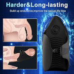 Male Masturbator Sex Toys For Men - Penis Stimulator Training Vibrator With 10 Vibrating & Pulsing Modes,Penis Trainer Sex Machine With Adjustable Buckle Mens Strokers Adult Sex Toys For Men Pleasure