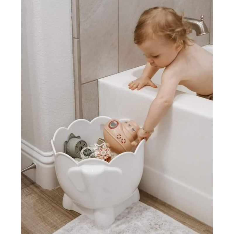 Bath Toy Storage 2 Piece Baby Bathtub Toy Holder With Removable Base For Dr