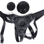 Strap On Dildo Strap Adjustable Universal Women Lesbian Sex Toy, Pu Suction Cup Wear Leather Pants For Couple, O-Ring Strapon Compatible Seat Belt Harness Sexual Stuff Pegging Toys Up 63" Waist