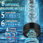 Electric Penis Pump Sex Toys For Men, Automatic Male Masturbator With Mini Pocket Pussy And 6 Penis Ring, Adult Sex Toys Dick Enlarger Erection, Air Water Extender Ipx7 Waterproof With 5 Suction Modes