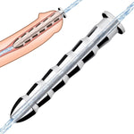 Stainless Steel Penis Plug Beads Urethral Plug In 5 Sizes Hollow Urethral Dilator For Penis Training Prostate Stimulation Urethral Sound Metal Urinary Catheter Adult Sex Toys For Male Penis (Xl)