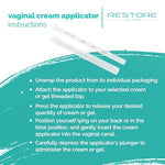 BPA FREE- Made in USA- Disposable Vaginal Applicators – Comfort Tip Threaded Applicator Sealed for Hygiene. Fits Estrace, Preseed, Premarin, & Most OTC Creams, Gels, and Lubricants- 90 Applicators