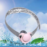 Realistic Silicone Dildo Gag,Open Mouth Gag O-Ring Gag Restraints, Head Harness Restraint Mouth O-Ring Gag Oral Fixation, Adjustable Strap Silicone Dildo Gag With Ball For Men Women(Style 1)